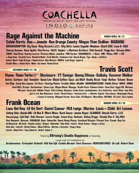 [Noticia] Cariño, Lana Del Rey, Rage Against The Machine o Nathy Peluso entre los nombres del cartel del Coachella 2020