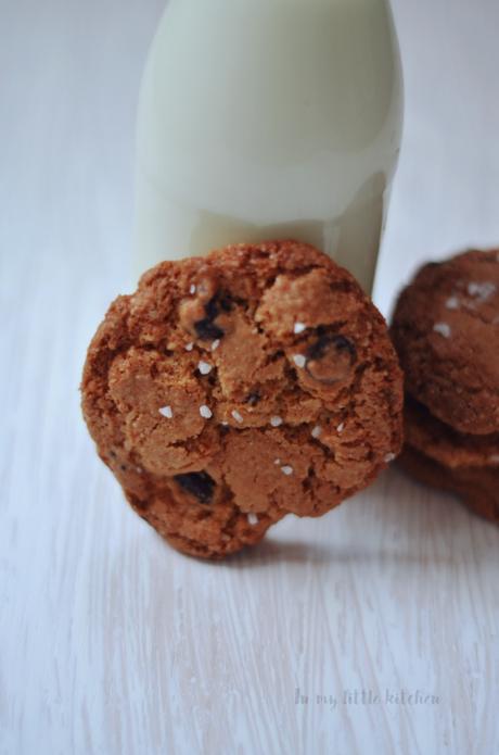 Cookies con chips de chocolates sin gluten- Cooking the Chef (Zöe Françoise)
