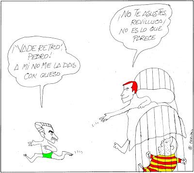 Sánchez perdió ayer la primera votación, pero confía en que el martes sea investido presidente.