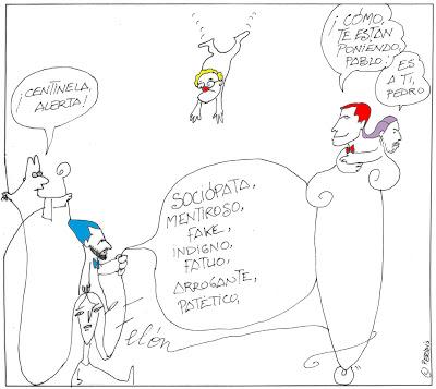 Sánchez perdió ayer la primera votación, pero confía en que el martes sea investido presidente.