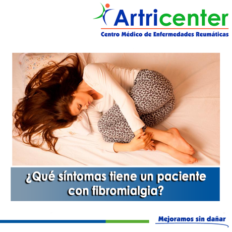 Artricenter: ¿Qué síntomas tiene un paciente con fibromialgia?
