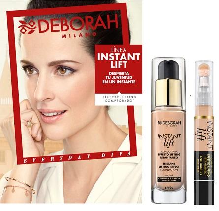Las nuevas propuestas de DEBORAH MILANO para este invierno: la base de maquillaje y el corrector “Instant Lift” y la nueva gama de colores de los labiales “Il Rosetto”