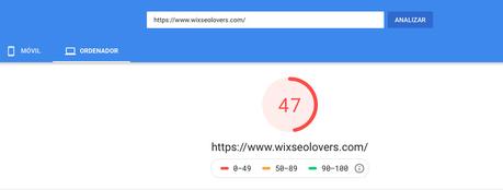 Velocidad Sitio Lovers Wix Seo Battle Escritorio