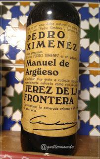 Manuel de Argüeso Pedro Ximenez
