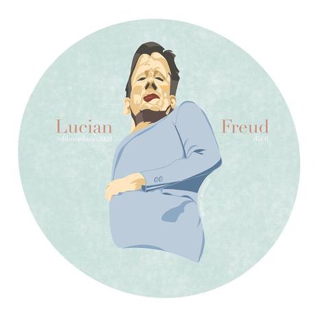 Dibucedario de Ramón Besonias 2020 / 6 / Lucian Freud