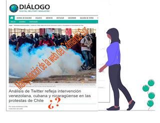 VOA y SOUTCOM acusan a Cuba, Venezuela y Nicaragua por protestas en Chile