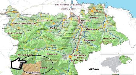 Escapada a los Valle de Ason y Soba, Cantabria Resultado de imagen de mapa valle del ason