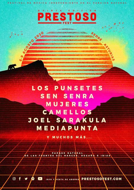 Prestoso Fest 2020: Los Punsetes, Sen Senra, Mujeres, Camellos, Joel Sarakula, Mediapunta... Prestoso Fest 2020: Los Punsetes, Sen Senra, Mujeres, Camellos, Joel Sarakula, Mediapunta...