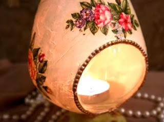 Convierte tus copas en hermosas LAMPARAS DE MESA