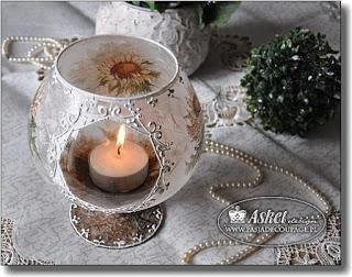 Convierte tus copas en hermosas LAMPARAS DE MESA