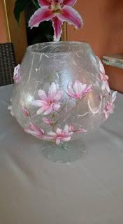 Convierte tus copas en hermosas LAMPARAS DE MESA