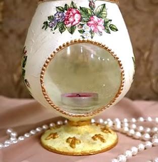 Convierte tus copas en hermosas LAMPARAS DE MESA