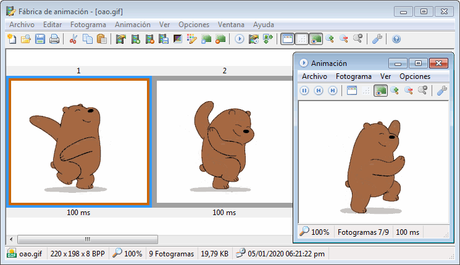Imagine es un visor y editor de imágenes y de animación para Windows