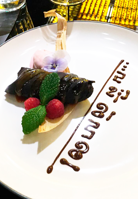 Tamal de chocolate Tamal de chocolate