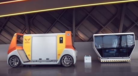 vehículos cien por cien autónomos – MetroSnap Concep, de Los chicos de RinSpeed