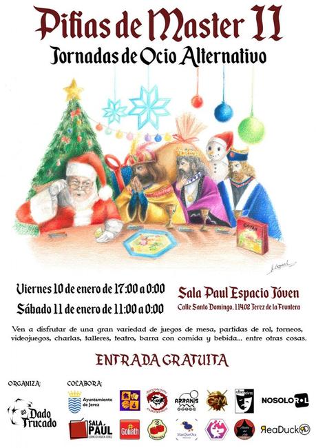 Pifias de Master II en Jerez de la Frontera (Cadiz) 10 y 11/01/2020