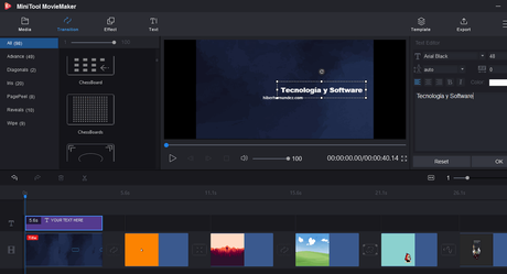 MiniTool MovieMaker: creador y editor de vídeos gratuito, efectivo y fácil de usar