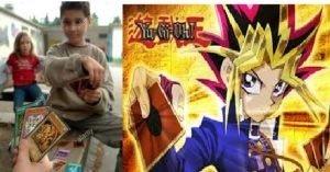 Como vivía los duelos de Yugi-oh , a los 9 años