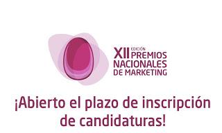 La Asociación de Marketing de España abre el plazo de inscripción para la XII edición de los Premios Nacionales de Marketing.
