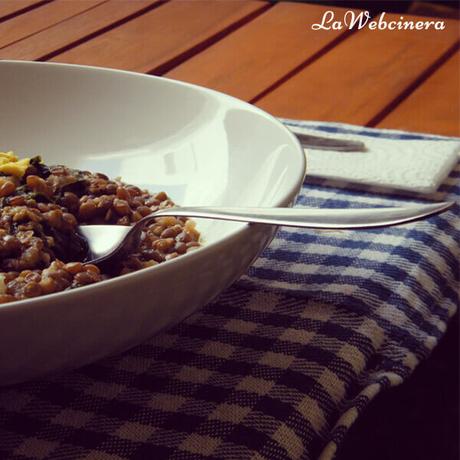 Lentejas con espinacas Lentejas con espinacas