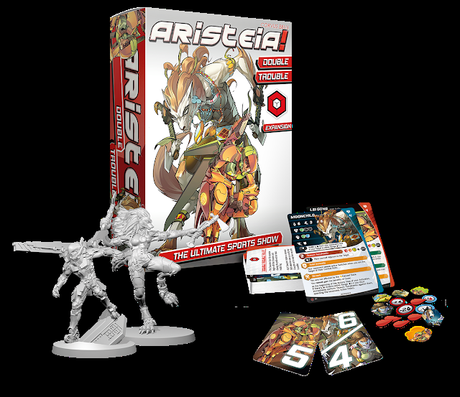 Contenidos de la caja Double Trouble de Aristeia.