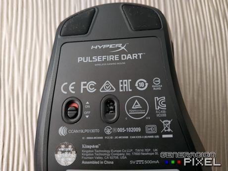 ANÁLISIS HARD-GAMING: Ratón HyperX Pulsefire Dart y ChargePlay Base