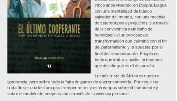 Presentamos el libro en Barcelona: “El último cooperante”