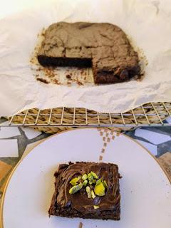 Brownie de aguacate y cacao - Vegano y sin gluten
