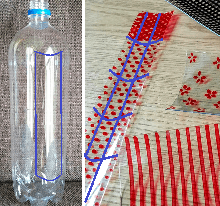 Cómo hacer cuentas de botellas plásticas