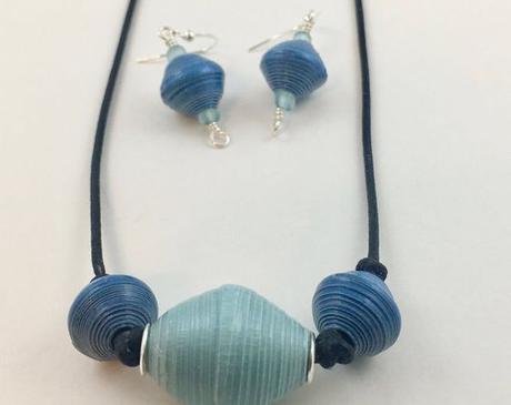 DIY Paper beads, cuentas de papel DIY Paper beads, cuentas de papel