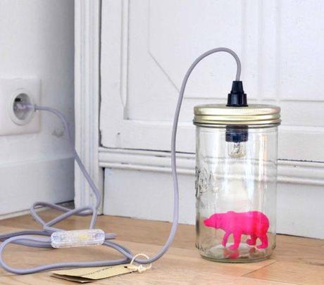 DIY - Lámpara Mason Jar