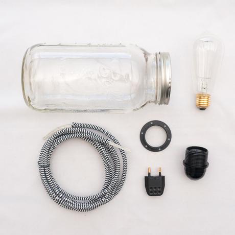 DIY - Lámpara Mason Jar DIY - Lámpara Mason Jar