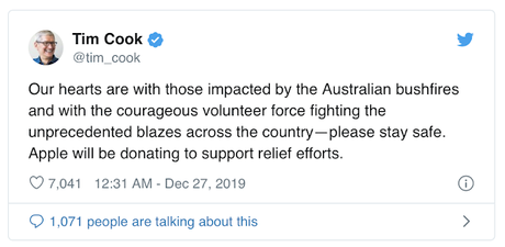 Empresas que han donado para colaborar contra los incendios en Australia. Empresas que han donado para colaborar contra los incendios en Australia.