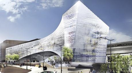 Así será la espectacular sede de Le Monde cubierta con vidrio ‘Made in Bierzo’