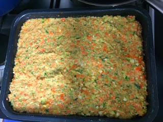 PASTEL DE CALABACÍN Y ZANAHORIA