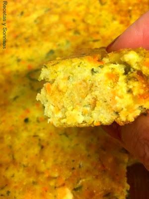 PASTEL DE CALABACÍN Y ZANAHORIA