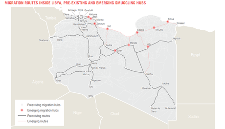 El negocio de las redes migratorias en el norte de África