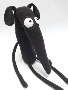 Azabache y el hueso de jamón. Historieta de enredos.