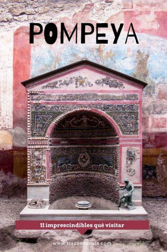 11 básicos qué visitar en Pompeya qué ver en pompeya