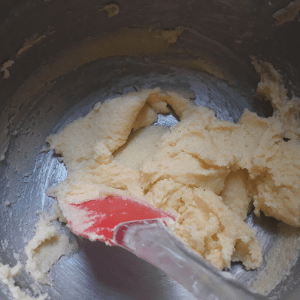 Mezcla de azúcar y mantequilla