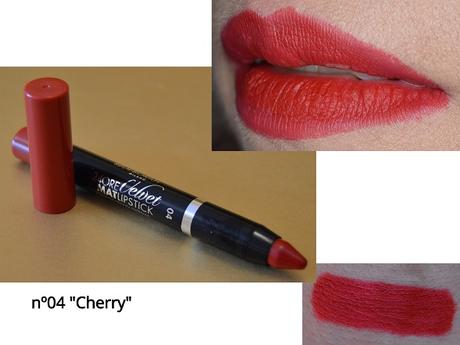 Labiales “24 Ore Velvet Mat Lipstick” de DEBORAH MILANO