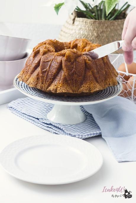 Bundt Cake de Agua de Azahar y Naranja