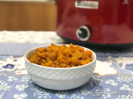 Calabaza al curry en Crock Pot. Vídeo receta