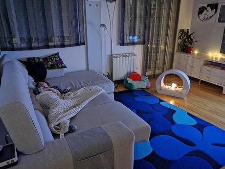 Así es nuestra chimenea de bioetanol o biochimenea