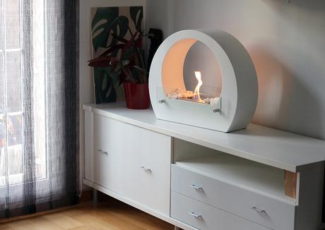 Así es nuestra chimenea de bioetanol o biochimenea