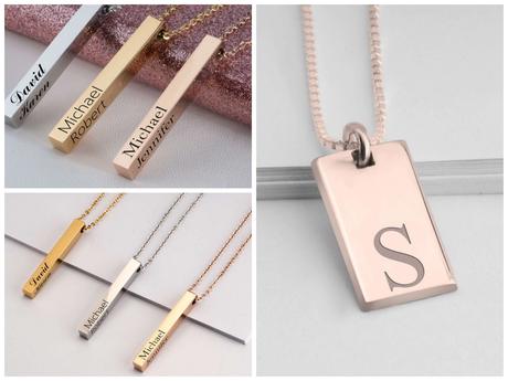 colgantes personalizados One necklace