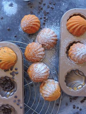 Madeleines de vainilla Madeleines de vainilla