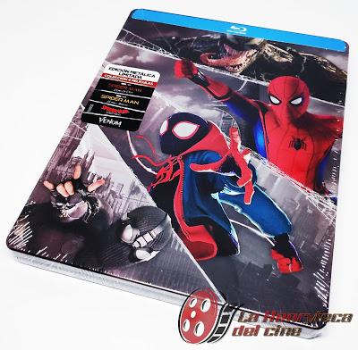 Pack Spiderman / Venom, Steelbook