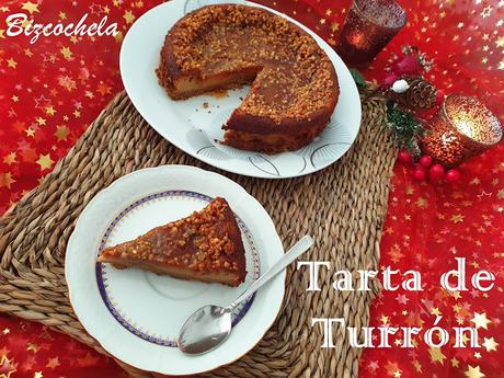 TARTA DE TURRON DE CACAHUETE TARTA DE TURRON DE CACAHUETE