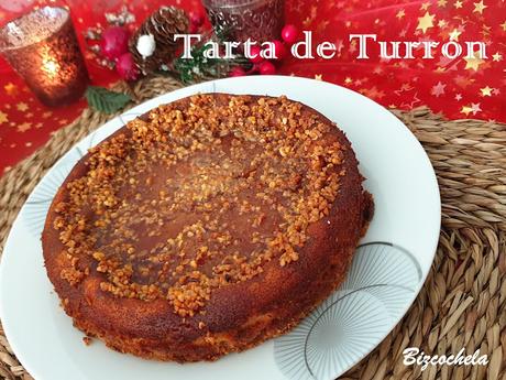 TARTA DE TURRON DE CACAHUETE TARTA DE TURRON DE CACAHUETE